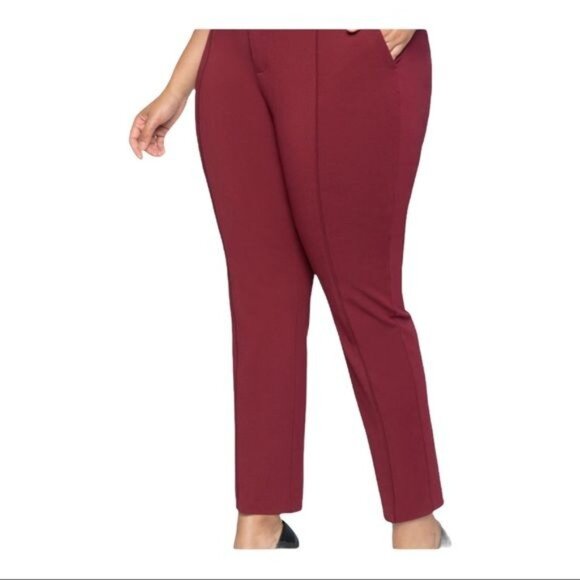 Lane Bryant Eloquii Slim Pant Suit Plus Size Pant and Jacket Size 28S NWT - Picture 13 of 14